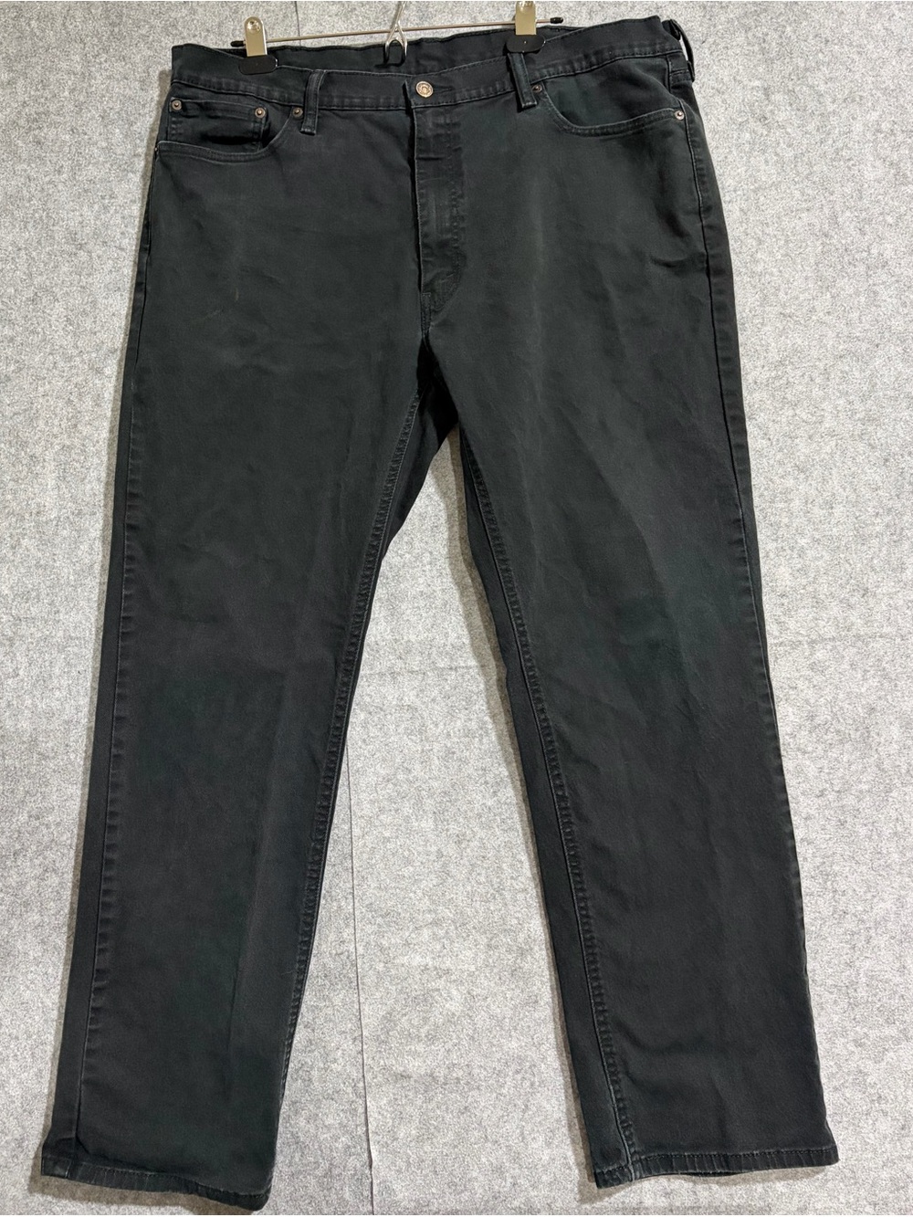 Levi's 541 Men's Black Athletic Straight Jeans